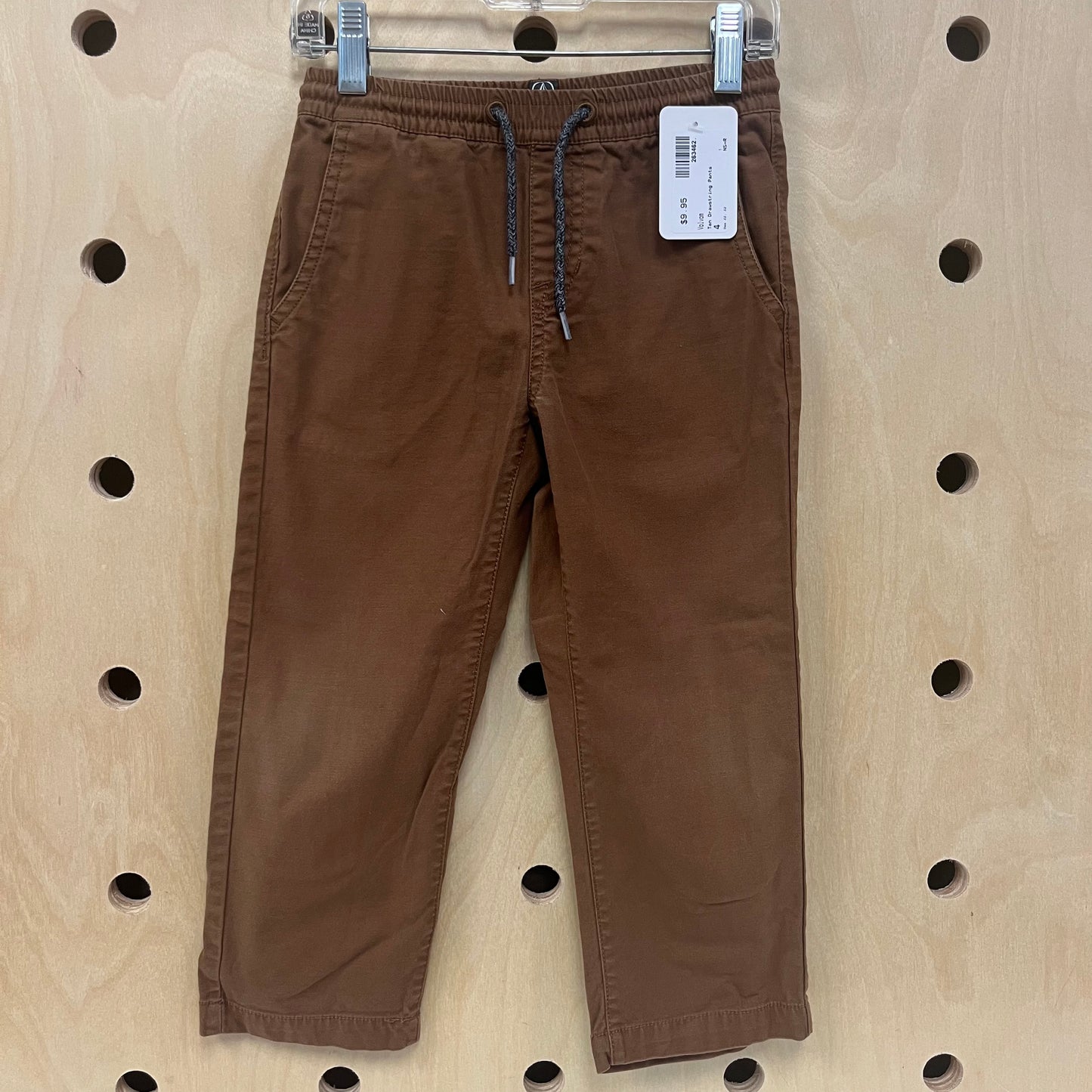 Tan Drawstring Pants