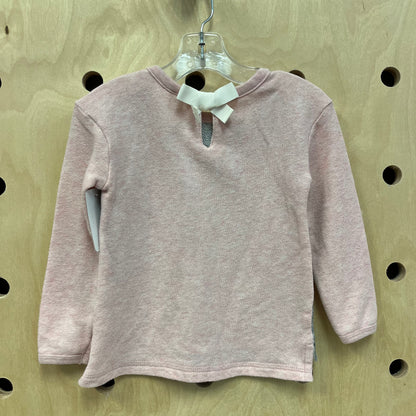 Pink + Grey LS Top