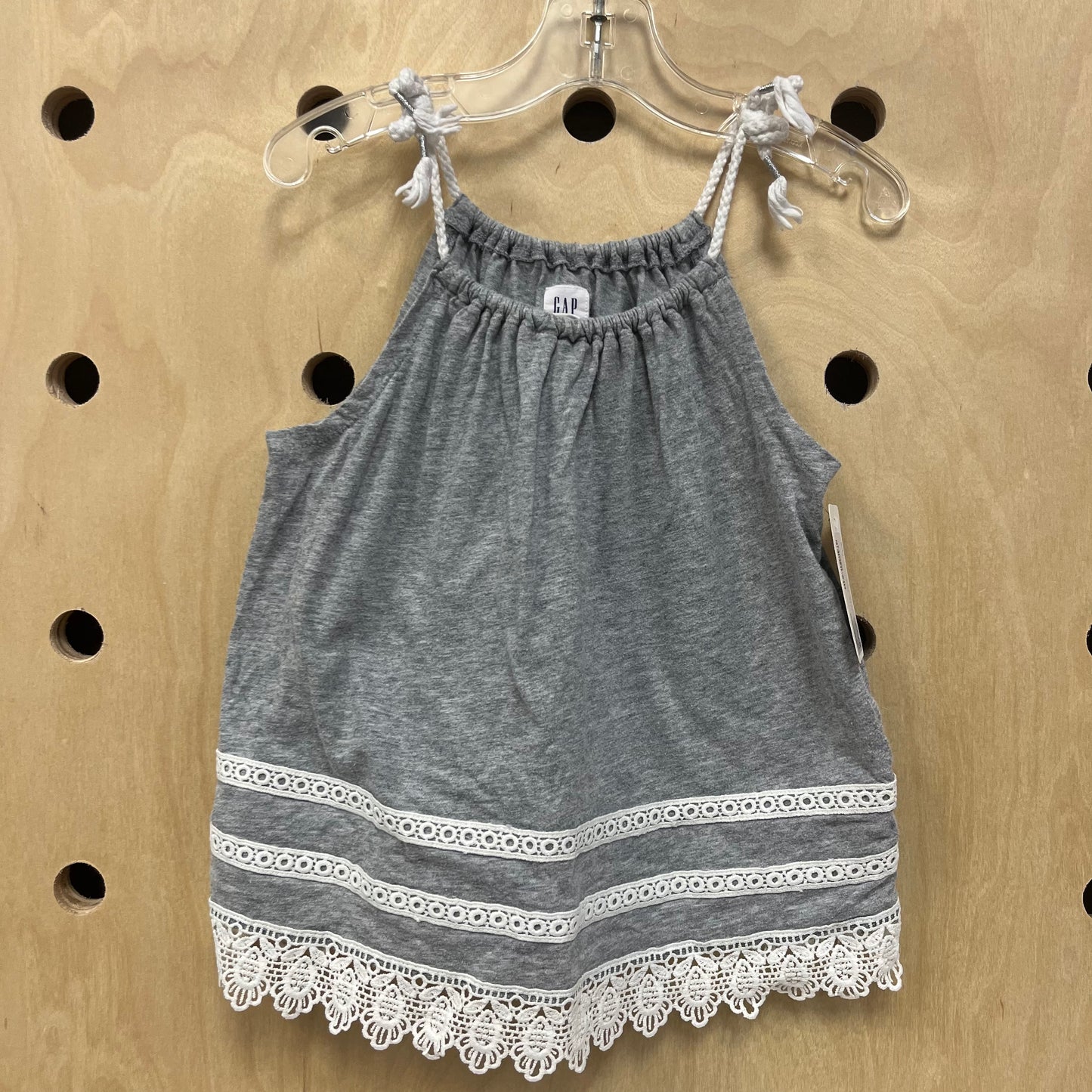 Cream Lace Detail Top