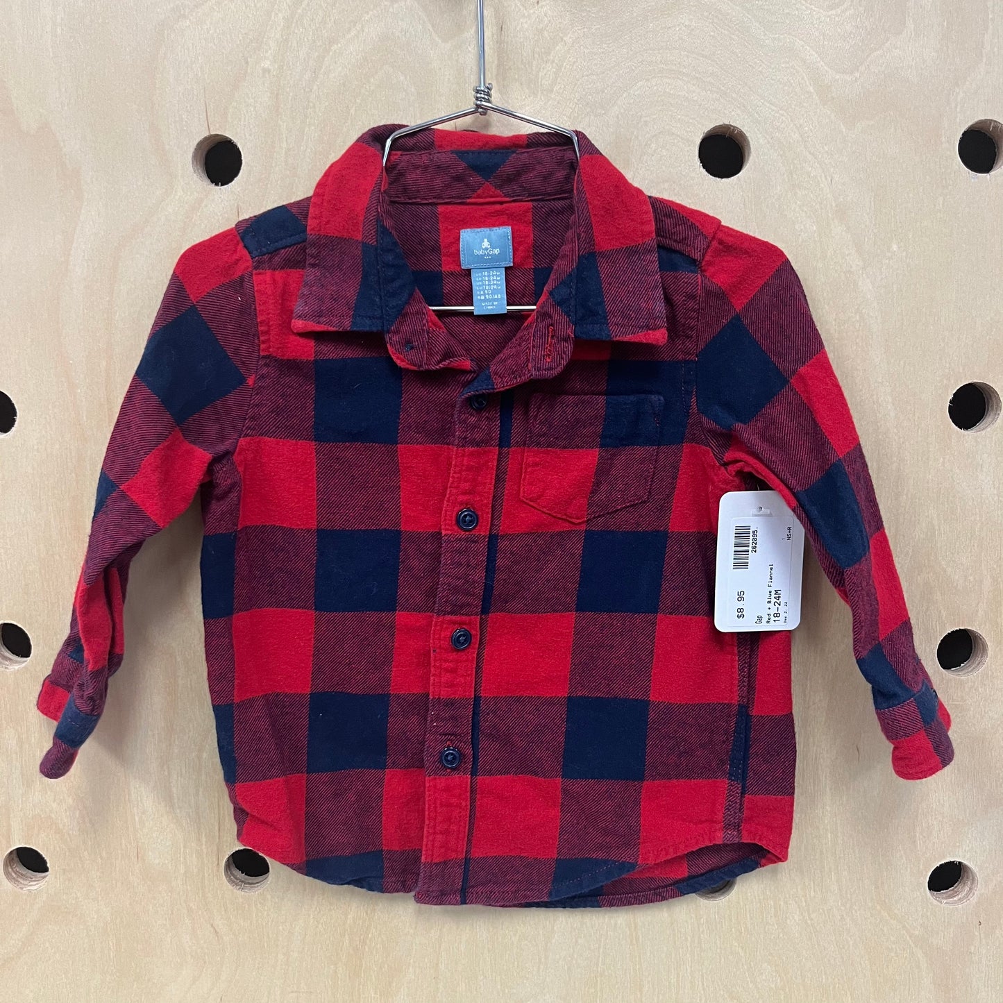 Red + Blue Flannel