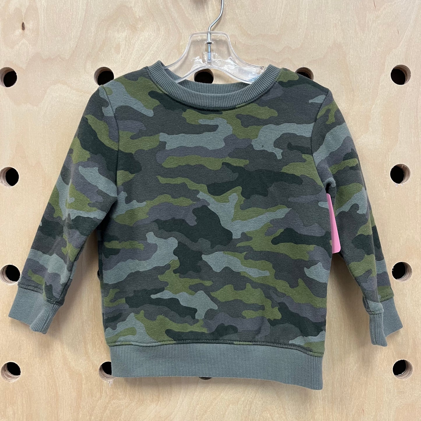 Green Camo Sweatshirt