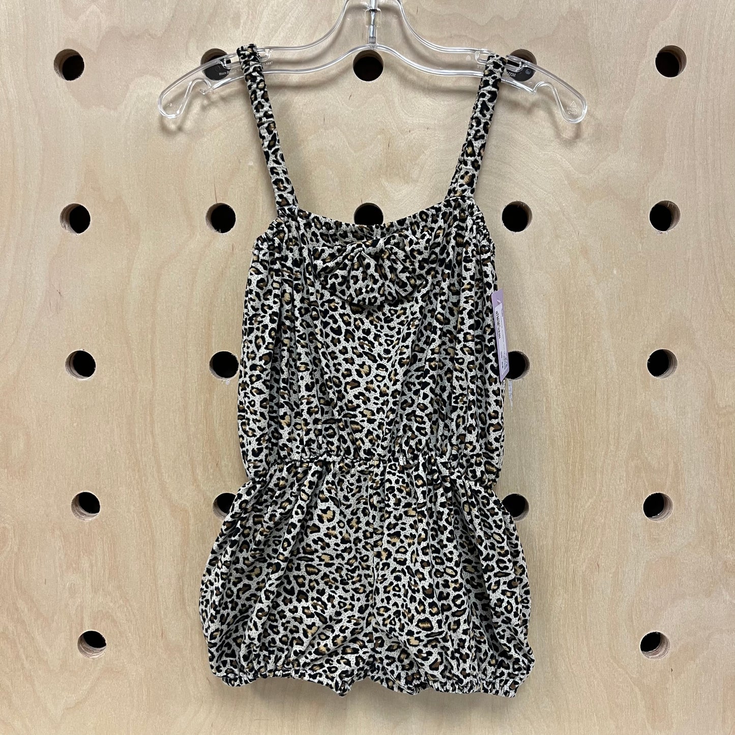 Animal Print Bubble Romper
