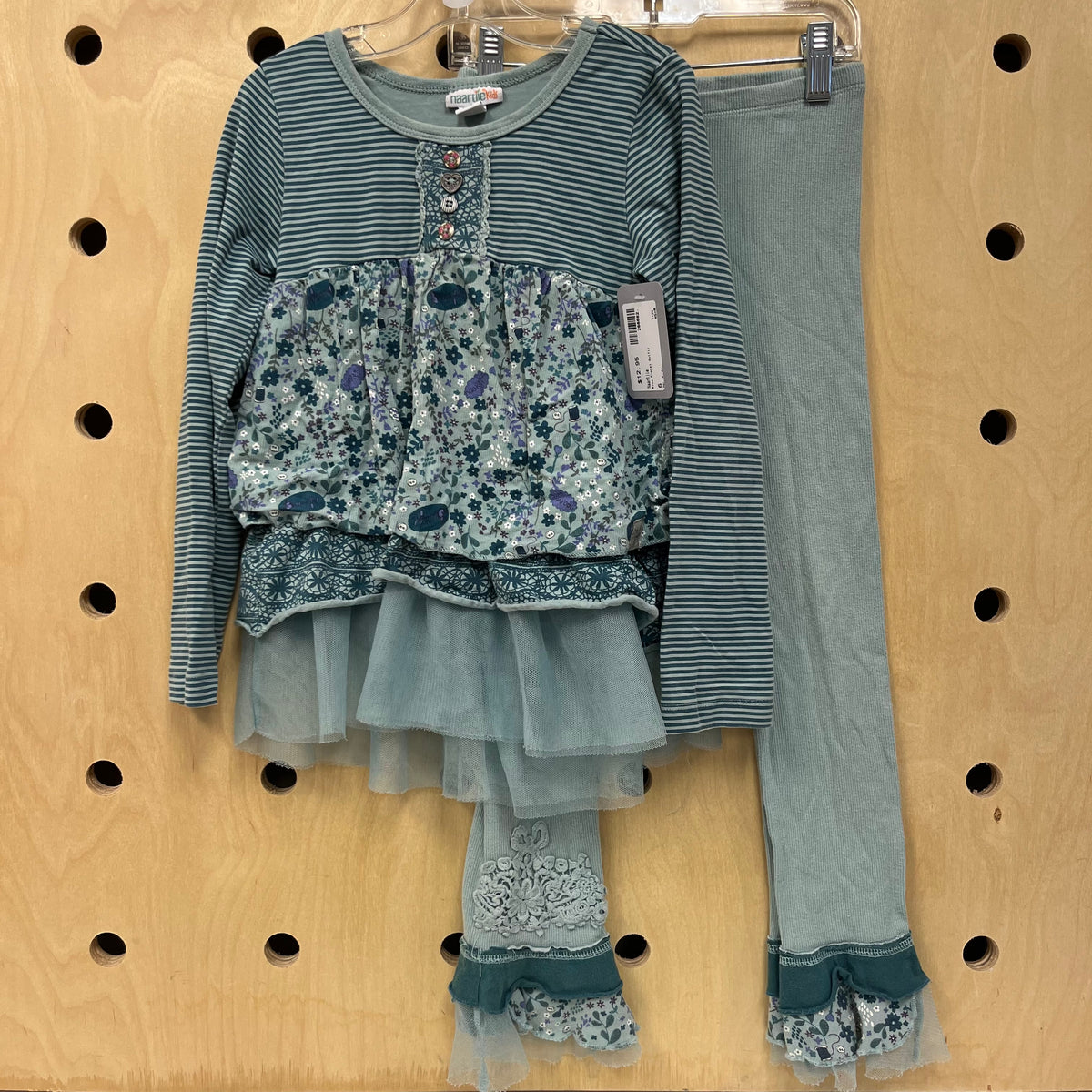 Blue Floral Outfit