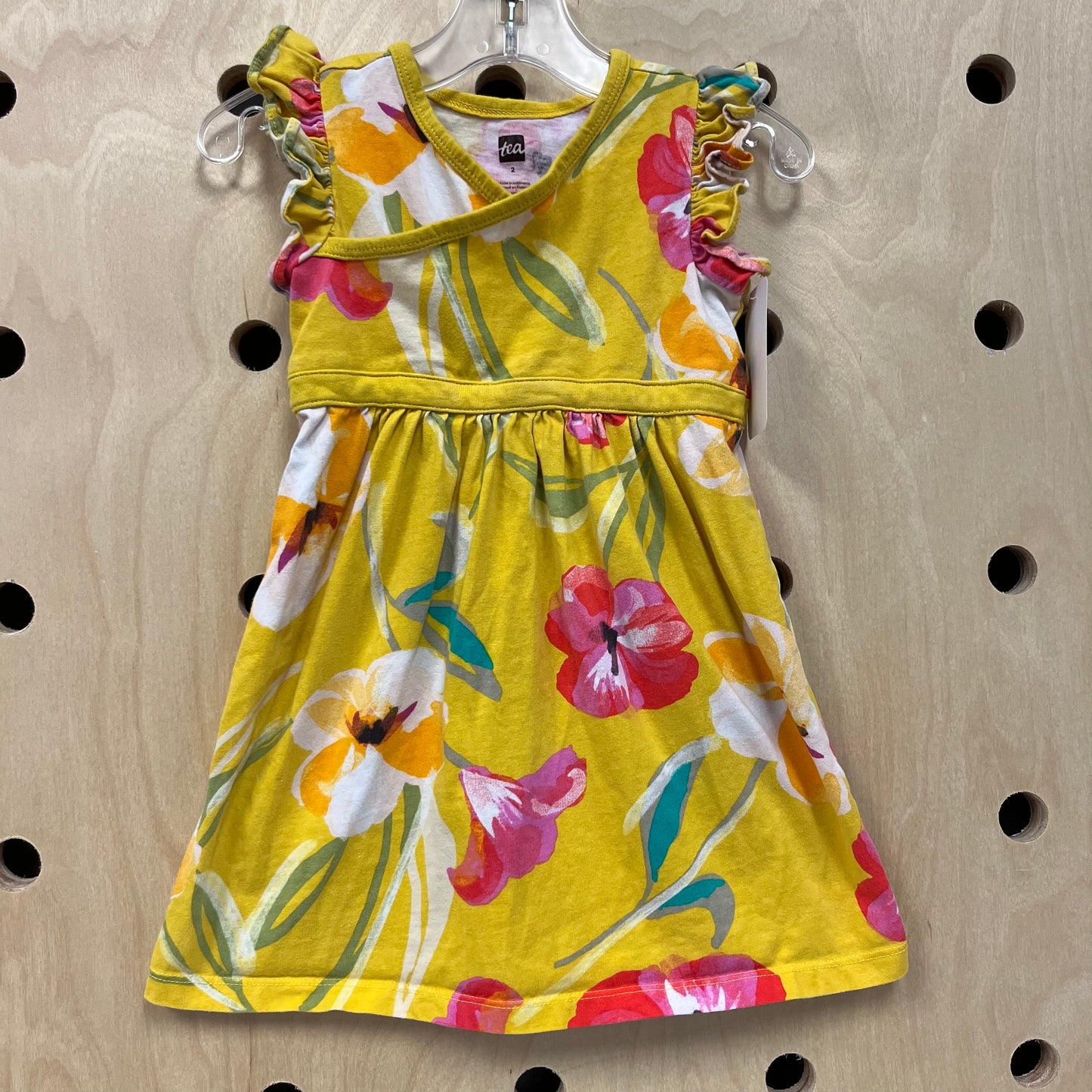 Yellow Floral Dress