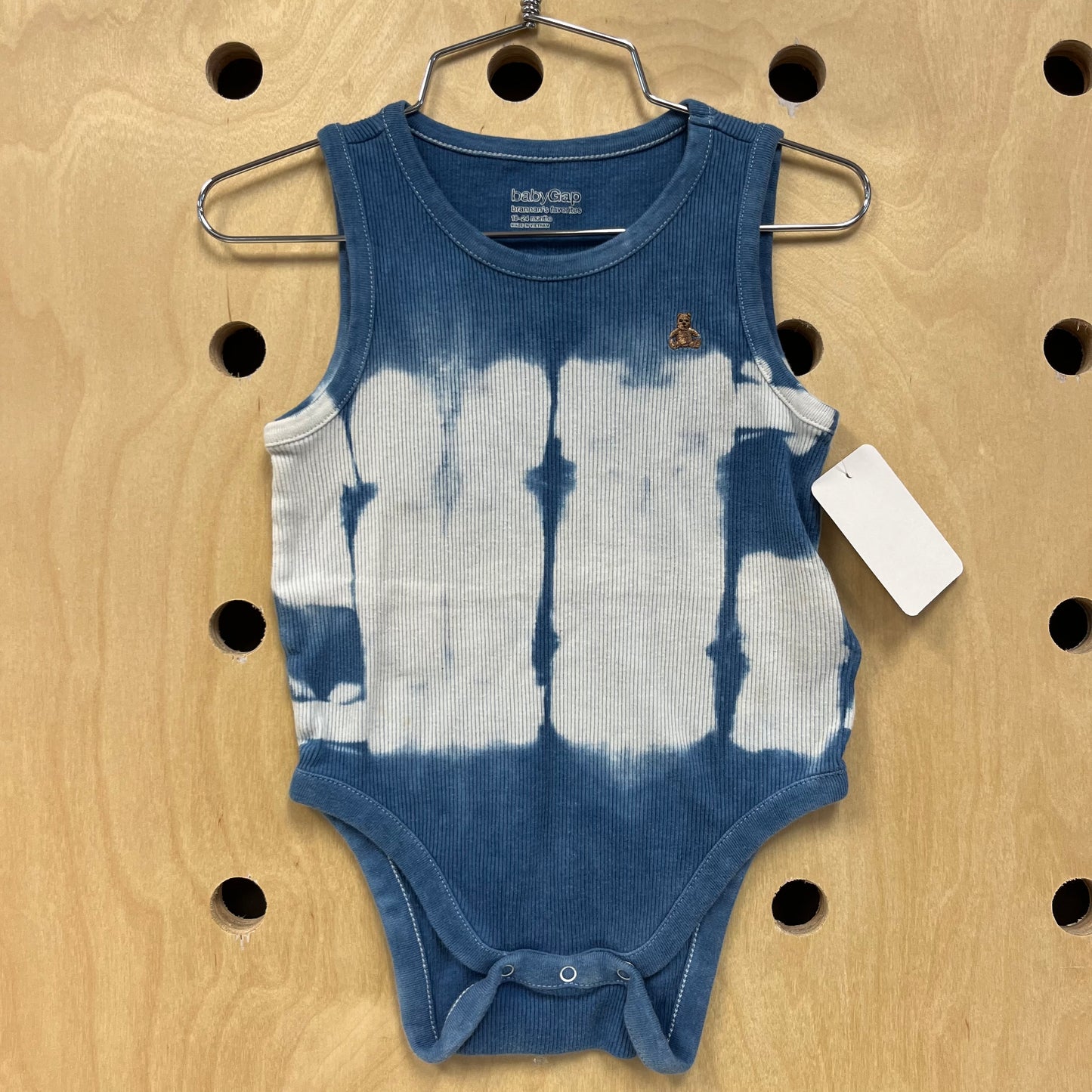 Blue Tie Dye Bodysuit