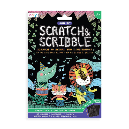 Scratch & Scribble Safari Party