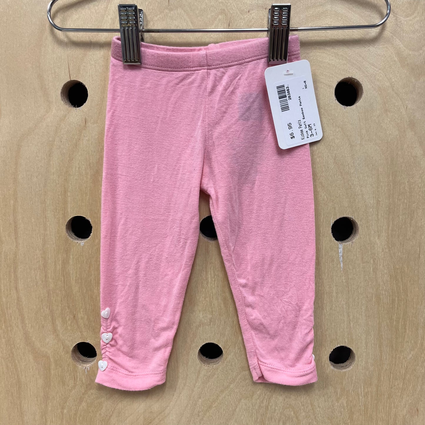 Pink Soft Bamboo Pants