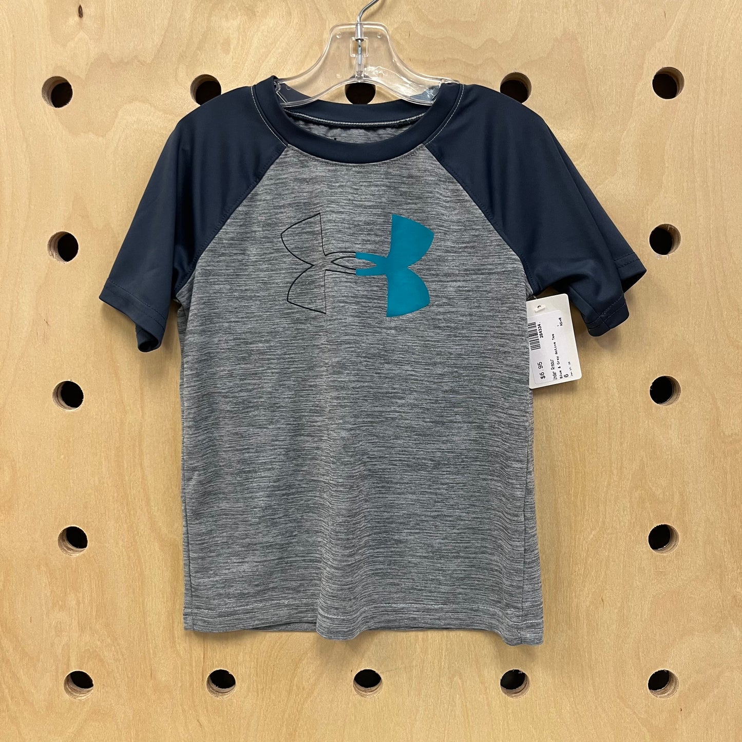 Blue & Grey Active Tee