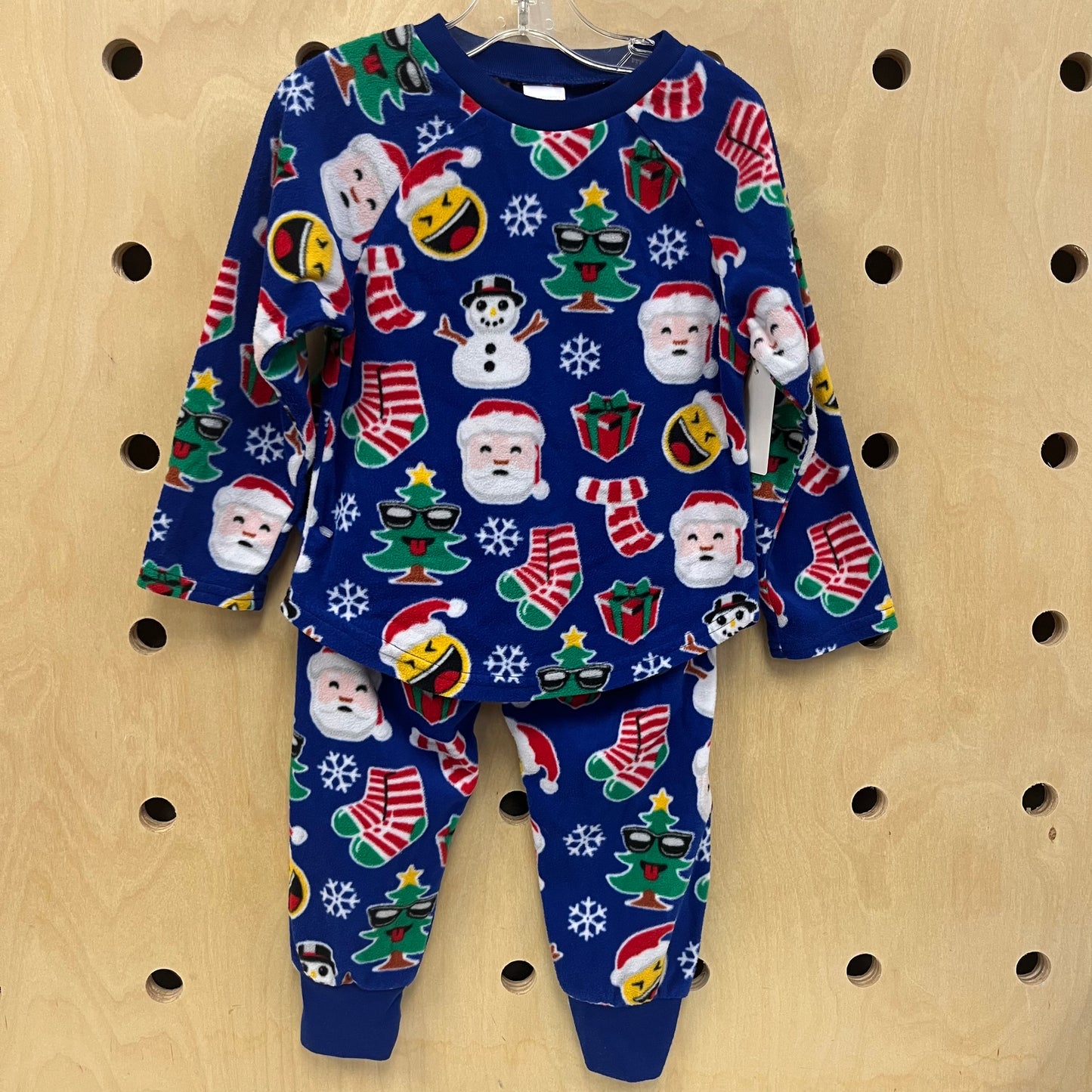 Blue Christmas Fleece PJs
