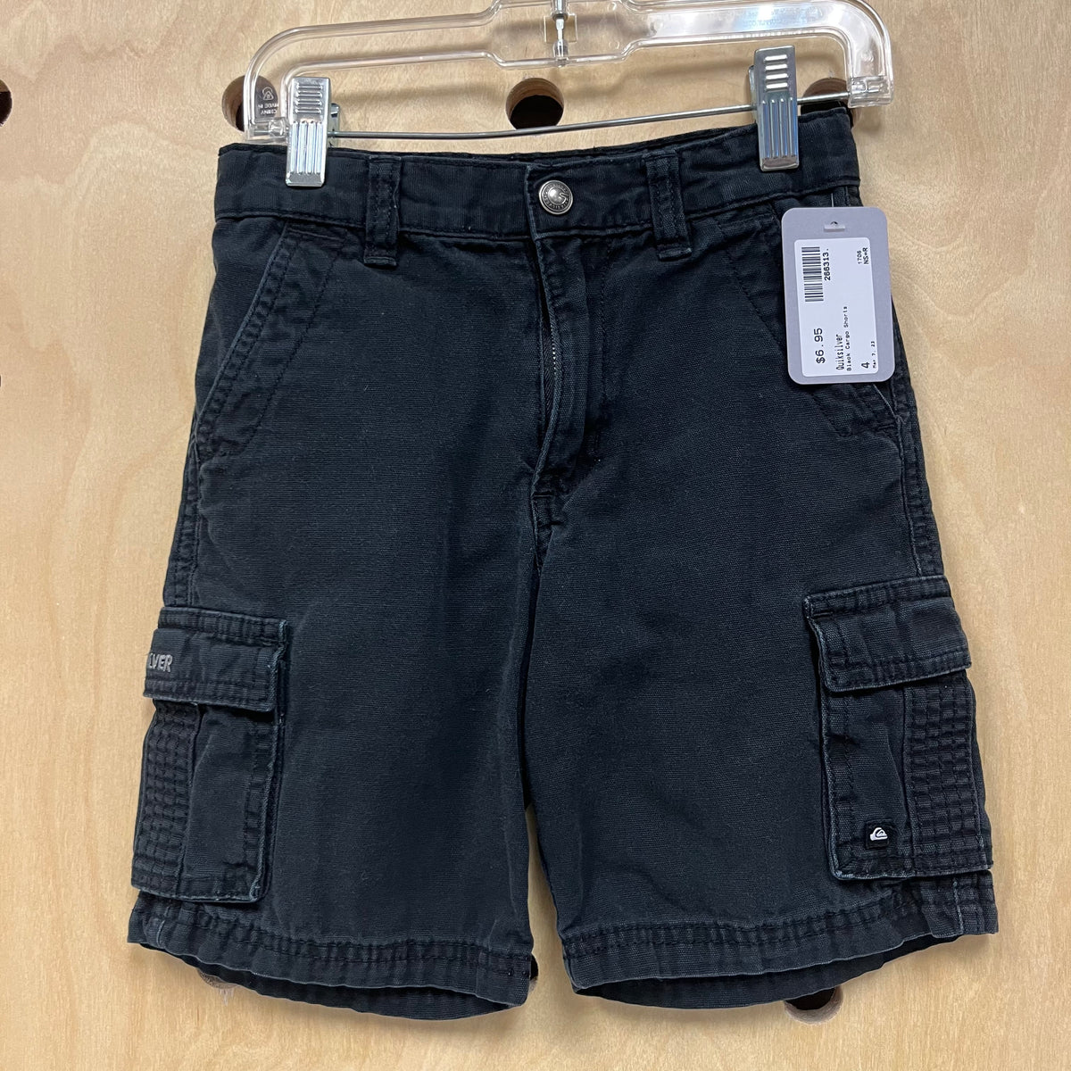 Black Cargo Shorts