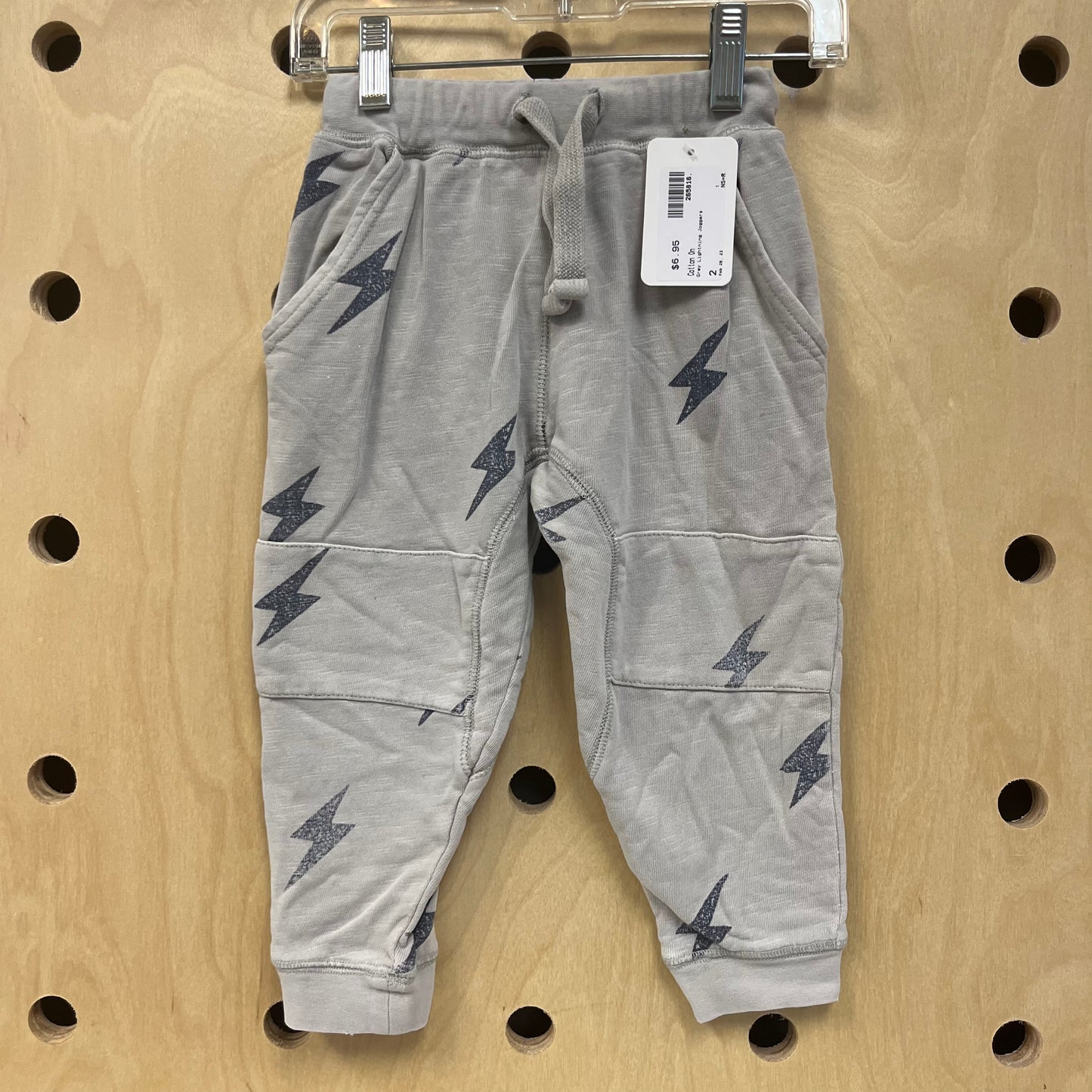 Grey Lightning Joggers