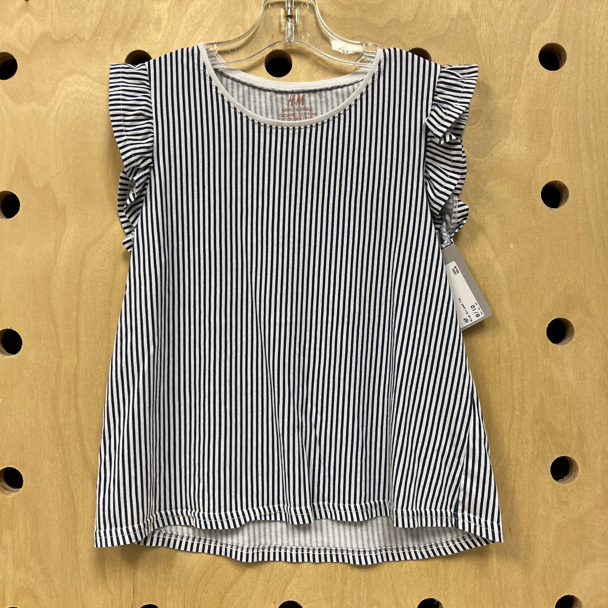 Blue Striped Top