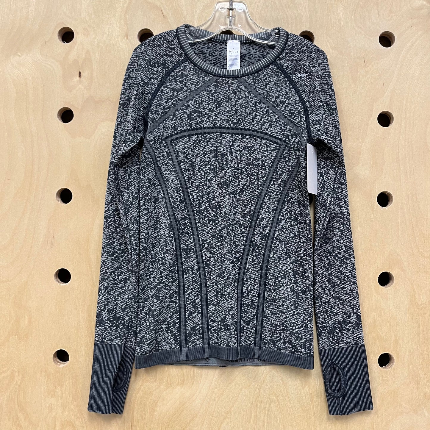 Grey Active Top