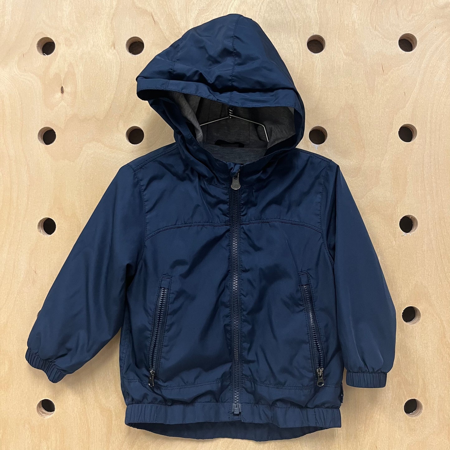 Blue Lined Windbreaker