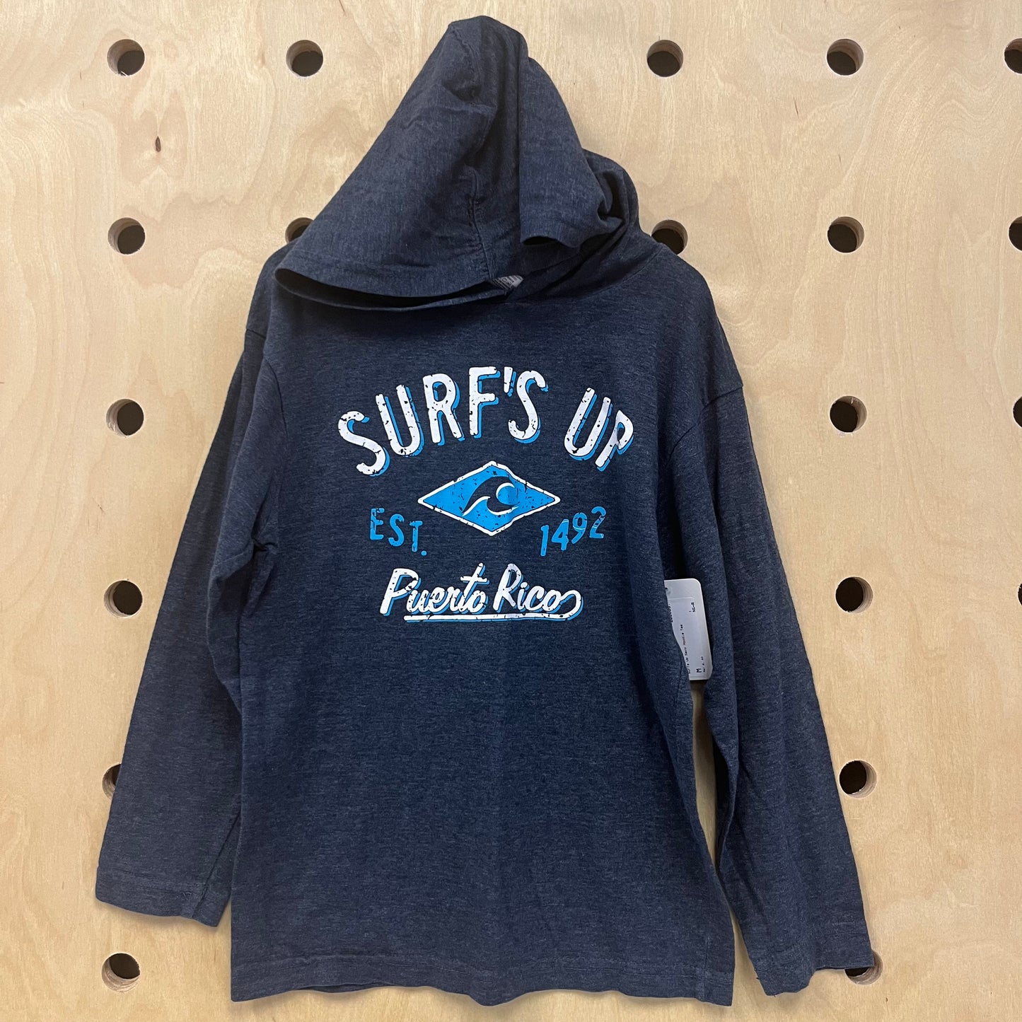 Surfs Up Navy Hoodie Tee