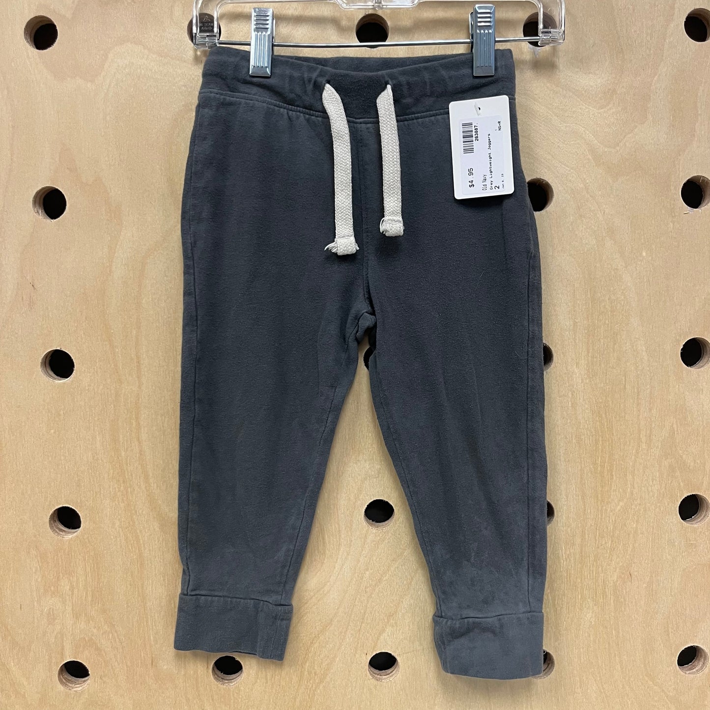 Grey Lightweight Joggers