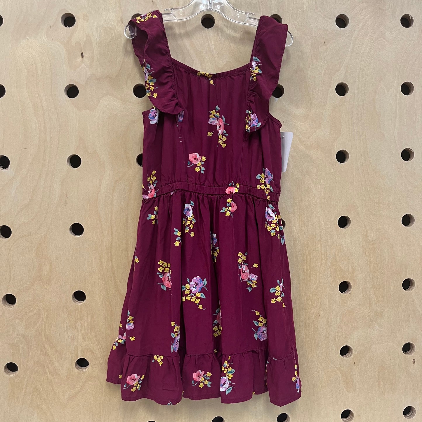 Purple Floral Dress