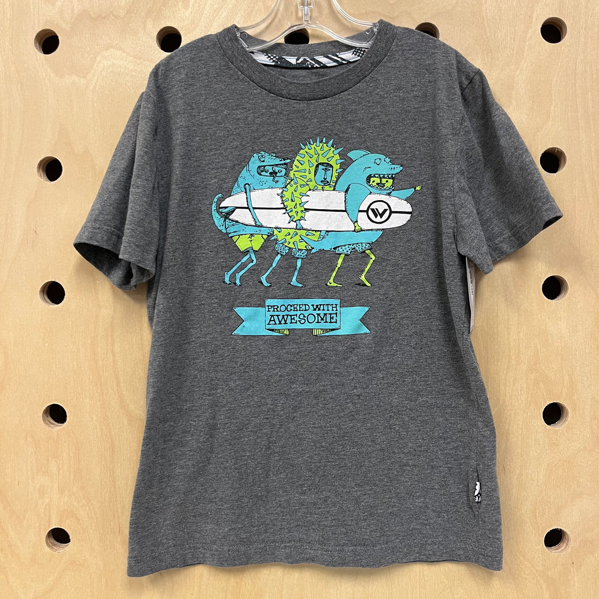 Proceed with Awesome Surf Tee