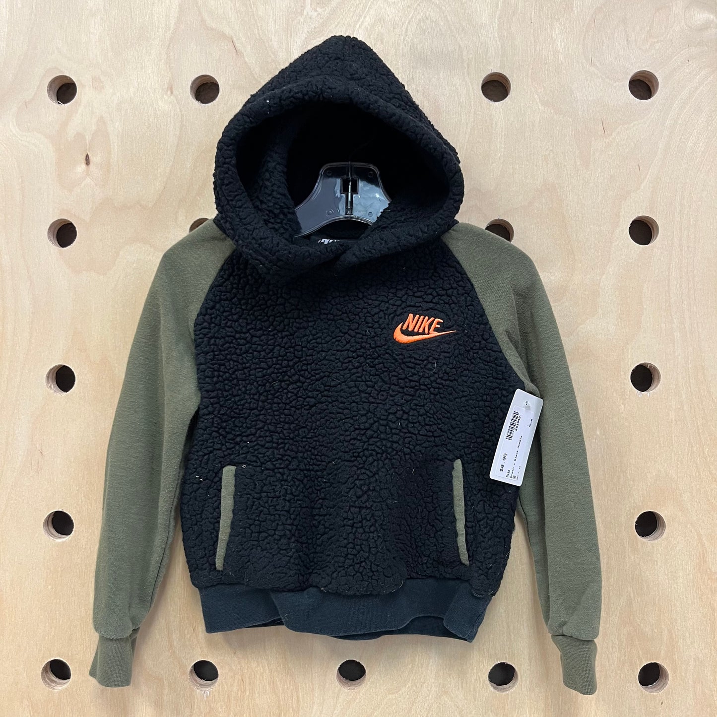 Green + Black Hoodie