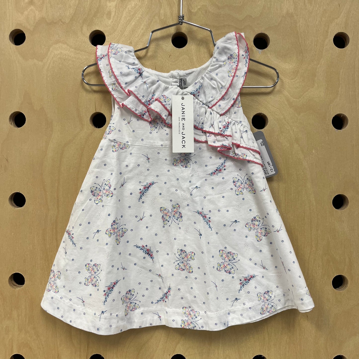 White Butterfly Dress NEW!