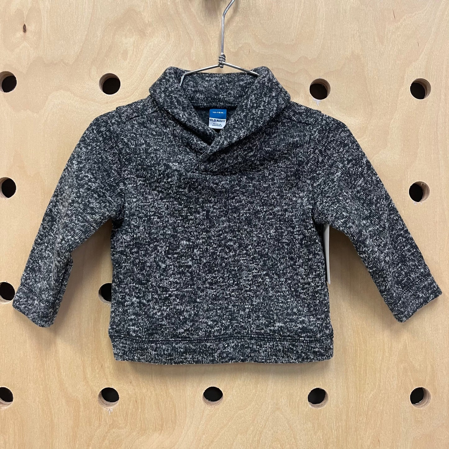 Grey Heathered Sweater