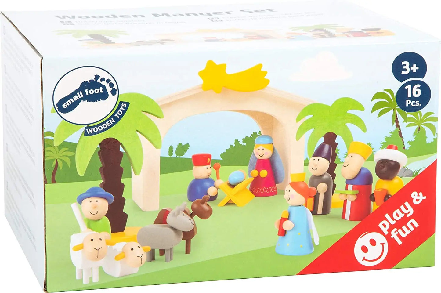 Wooden Nativity Set