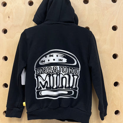 Black + Yellow Zip Hoodie