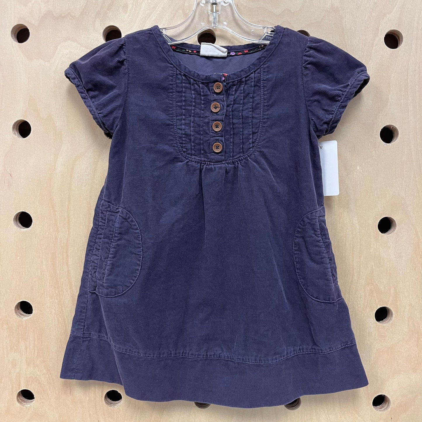 Plum Cord Dress