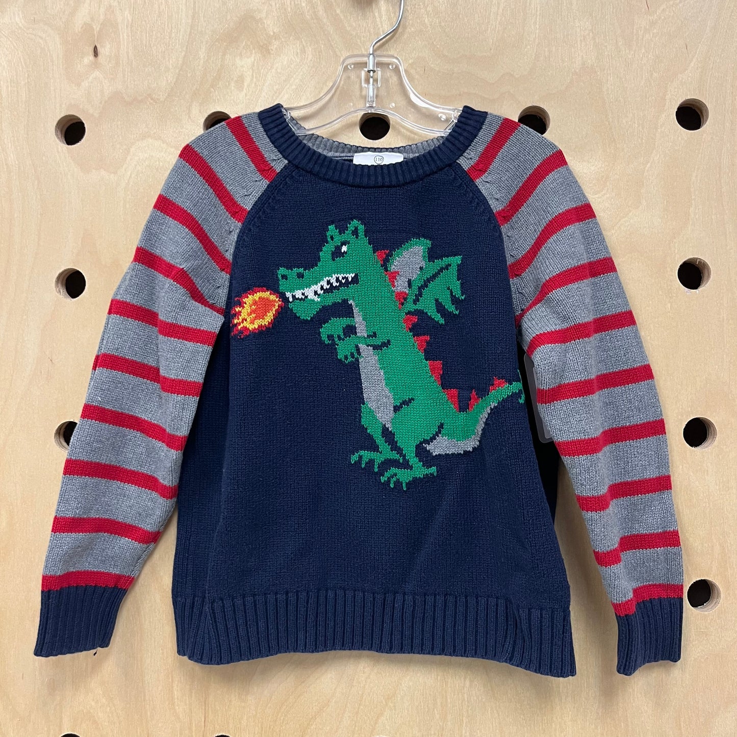 Blue & Red Dragon Sweater