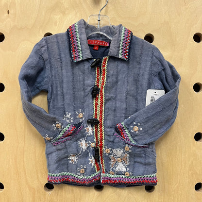 Blue Eclectic Jacket