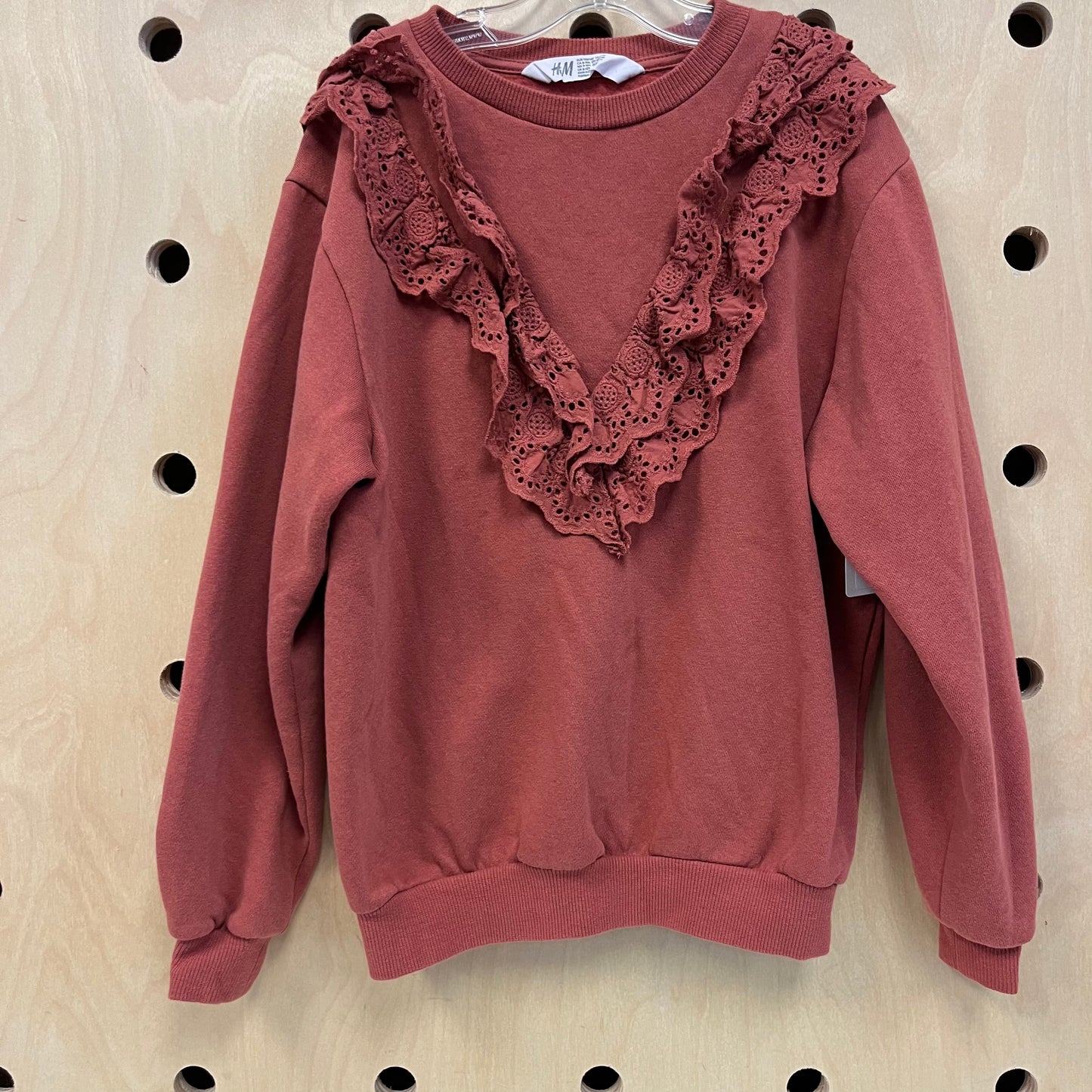 Rust Lace Pullover