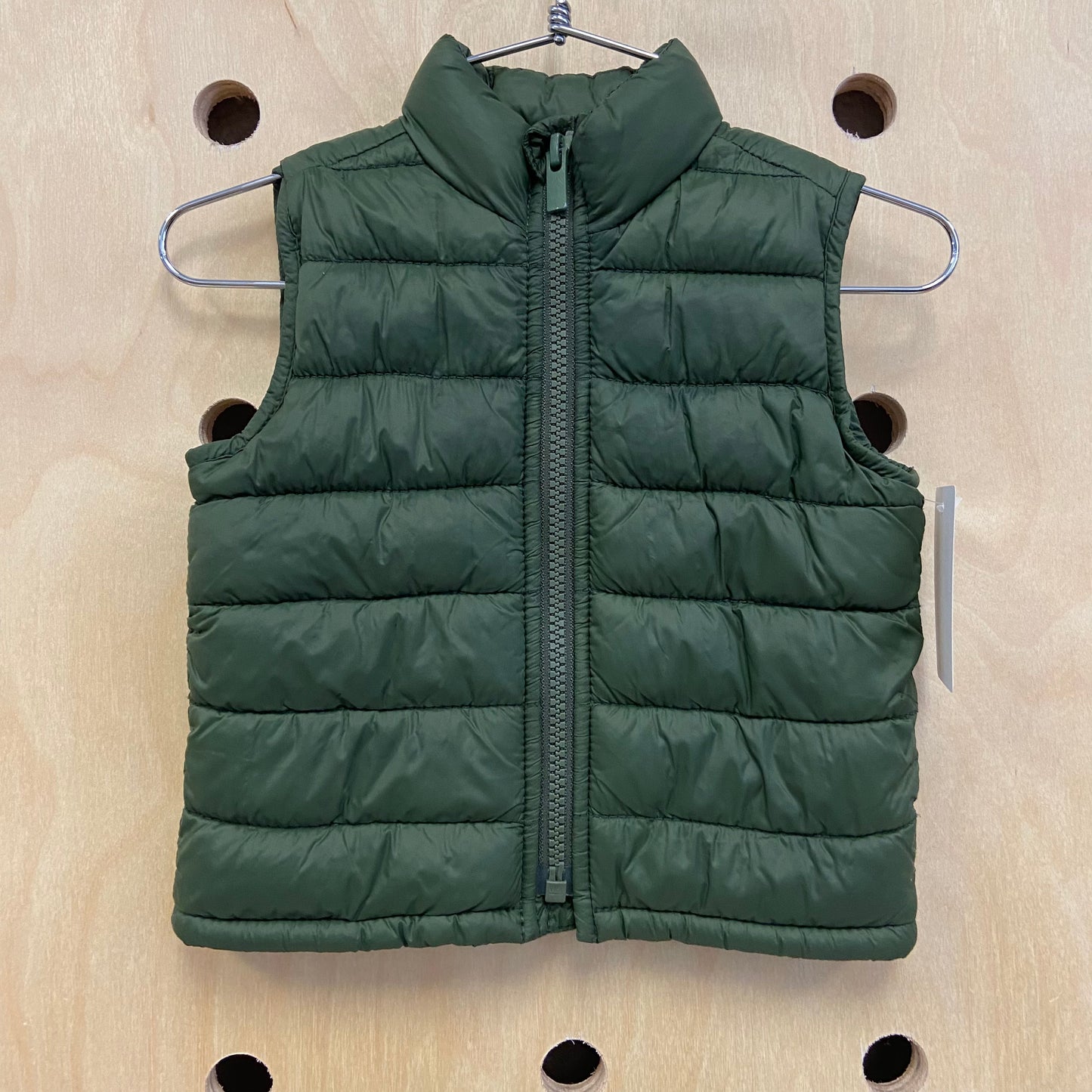 Green Puffer Vest