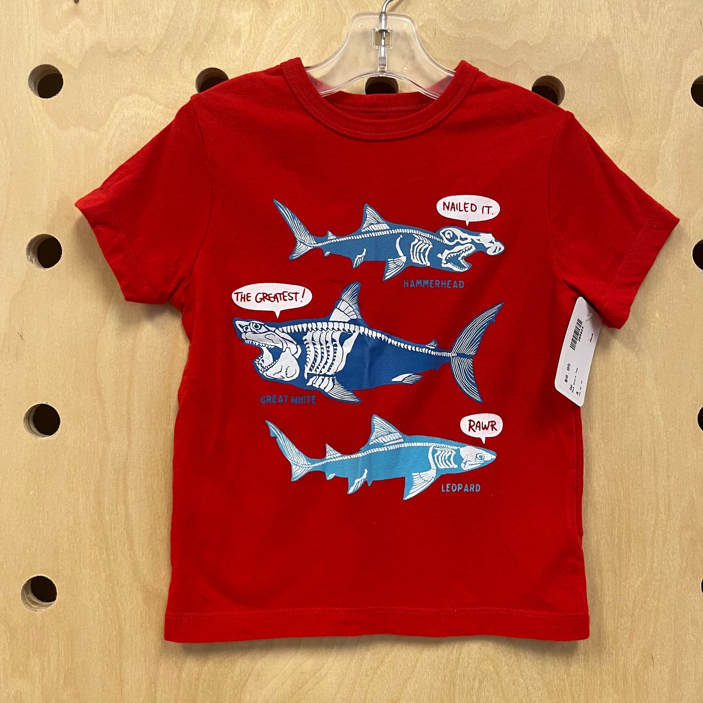 Red Shark Tee