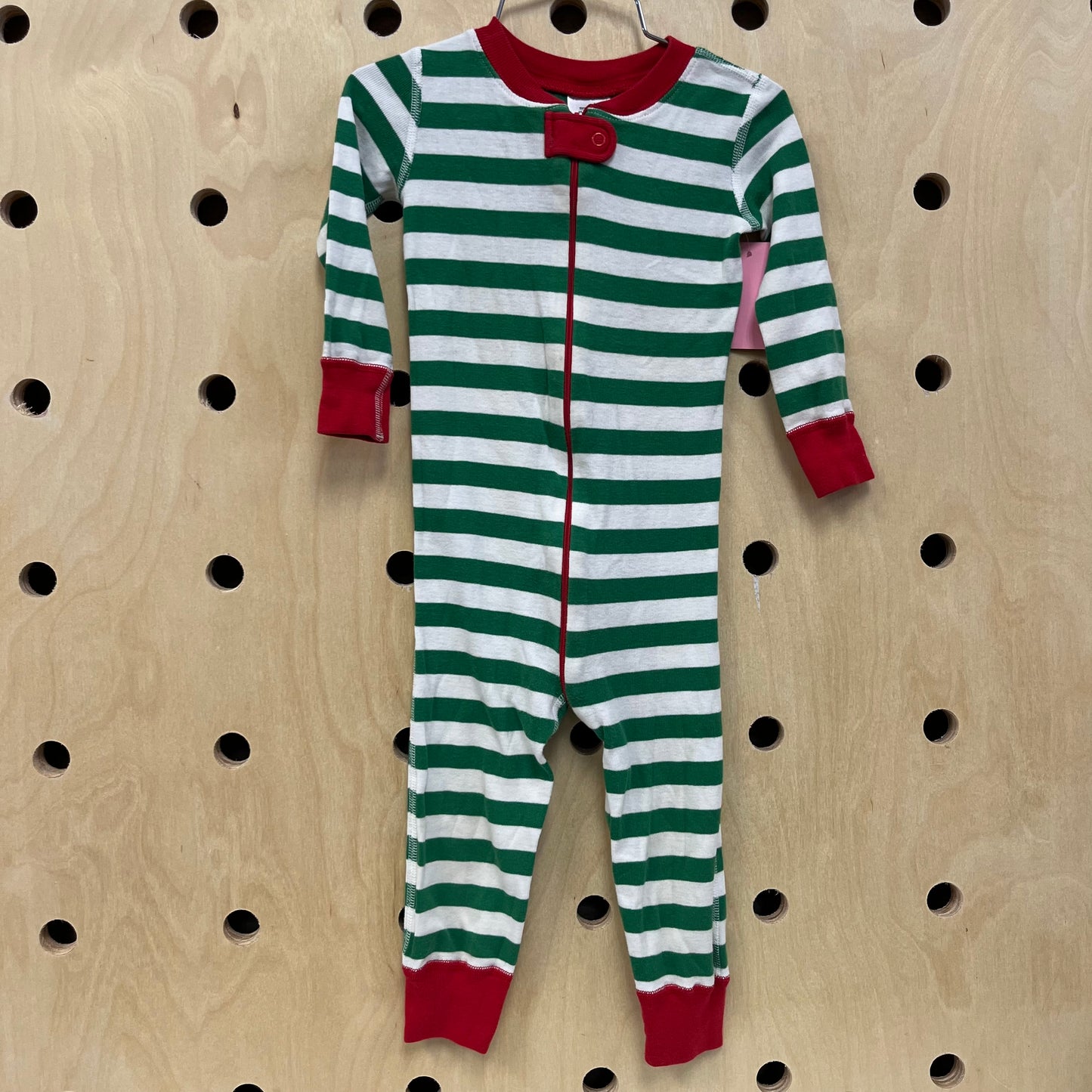 Red + Green Zippered Pajamas