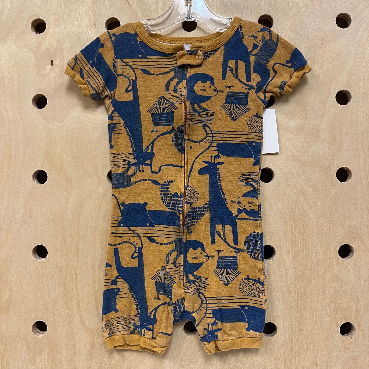 Mustard + Grey Zoo Pajamas