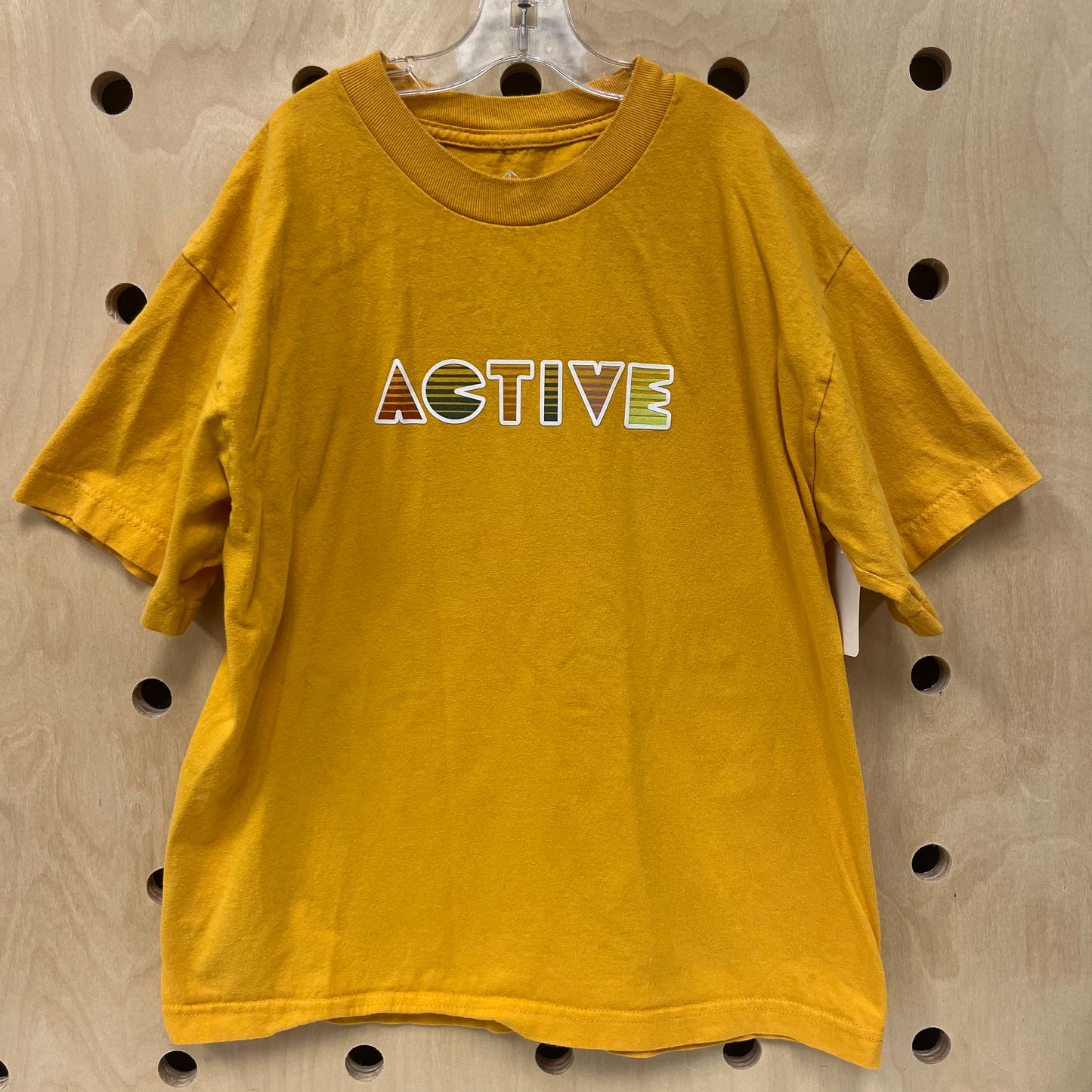 Yellow Logo Tee