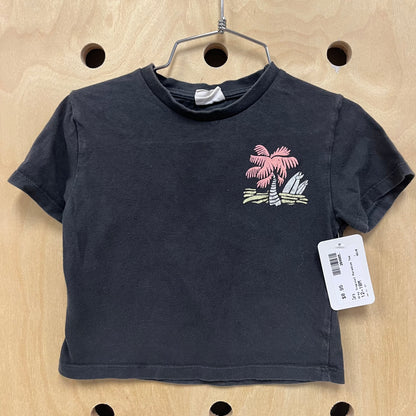 Grey Tropical Paradise Tee