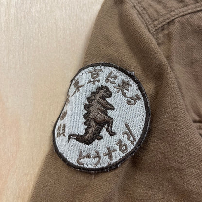 Tan Snap Flannel