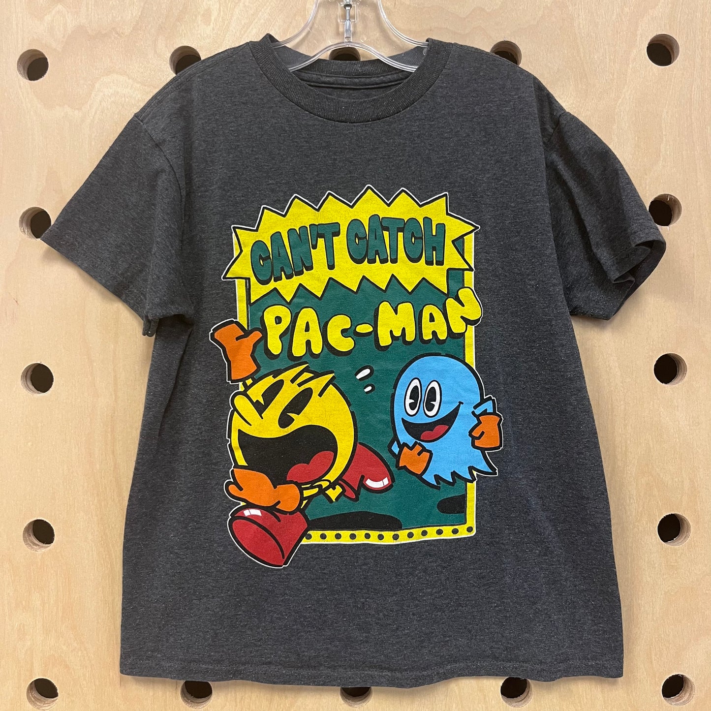 Grey Can't Catch Pac-Man Tee