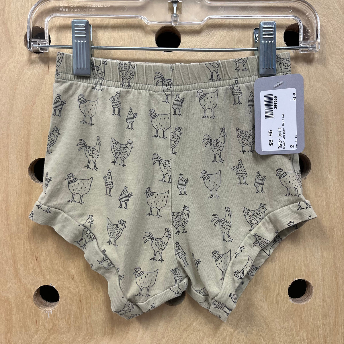 Green Chicken Shorties