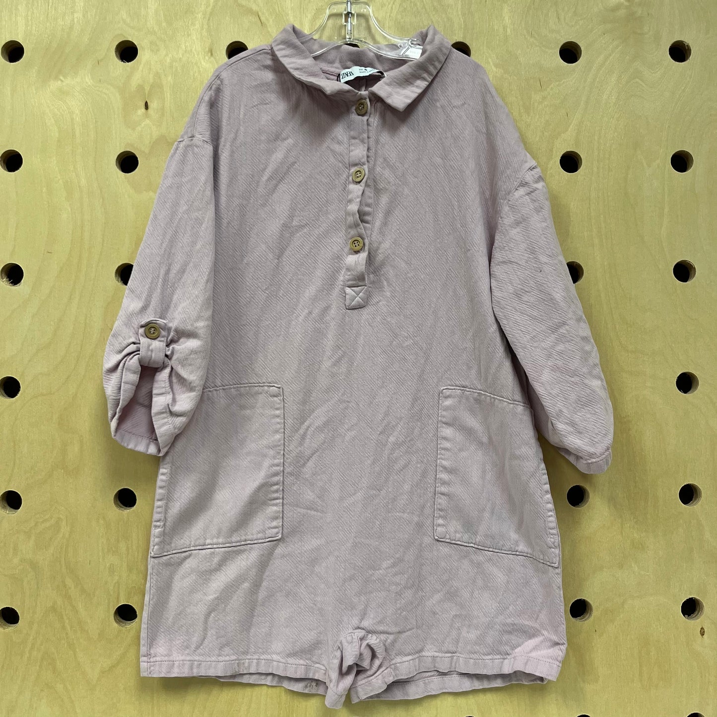 Lilac Textured Romper