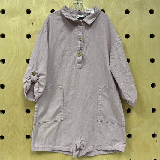 Lilac Textured Romper