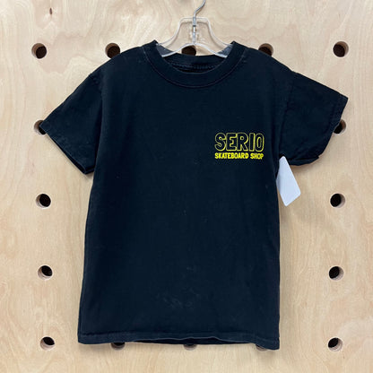 Black Serio Skate Shop Tee
