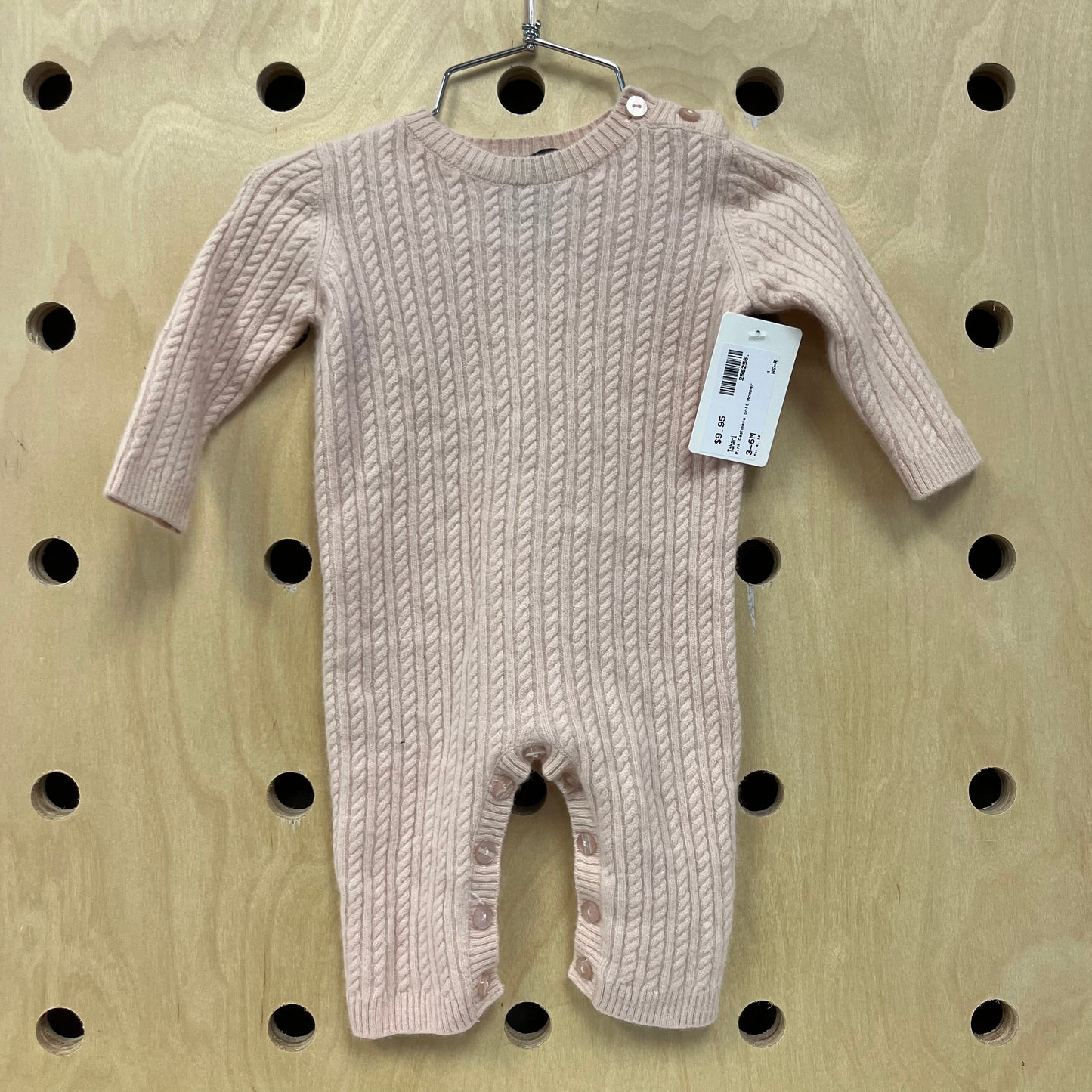 Pink Cashmere Soft Romper