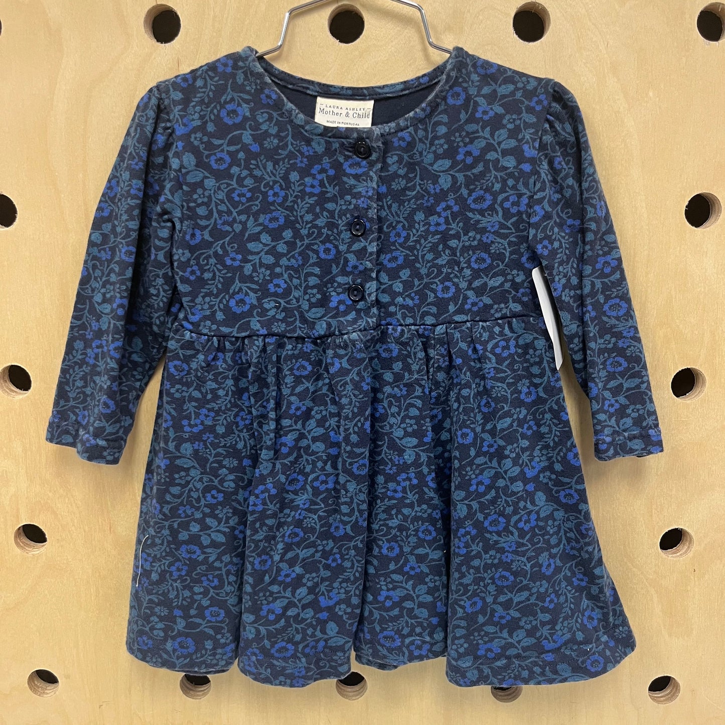 Blue Floral Dress