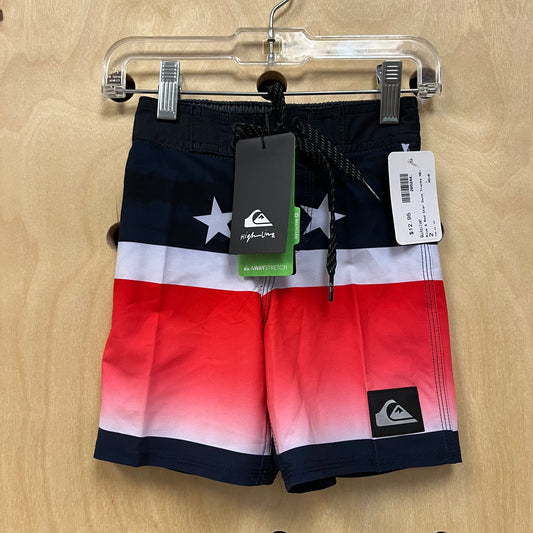 Blue & Red Star Swim Trunks NEW!