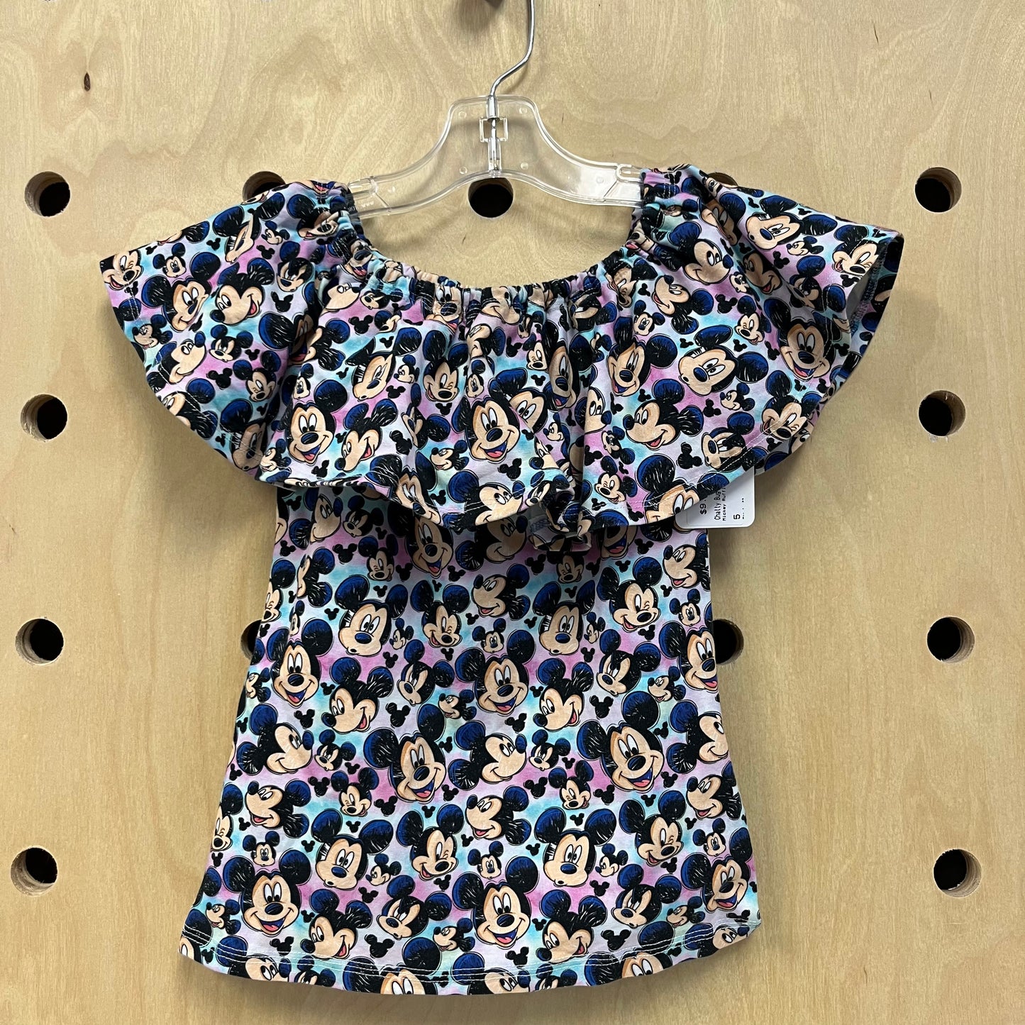 Mickey Ruffle Top