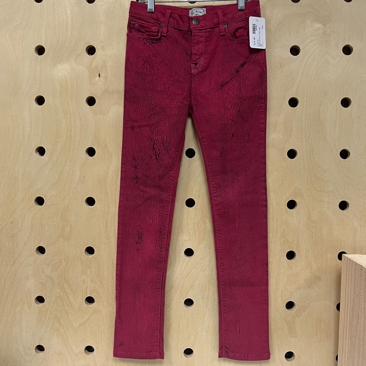 Raspberry Marble Denim NEW!