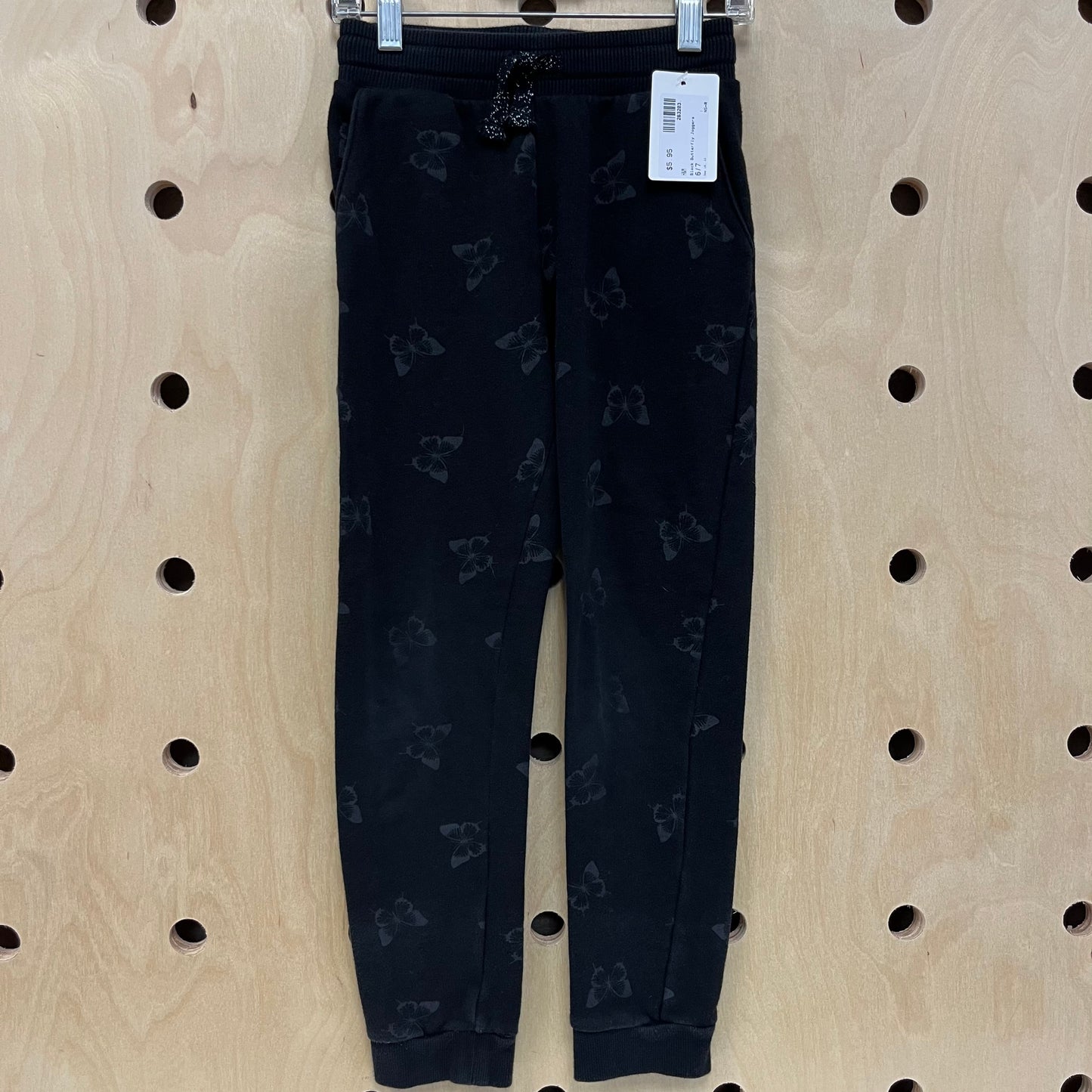 Black Butterfly Joggers