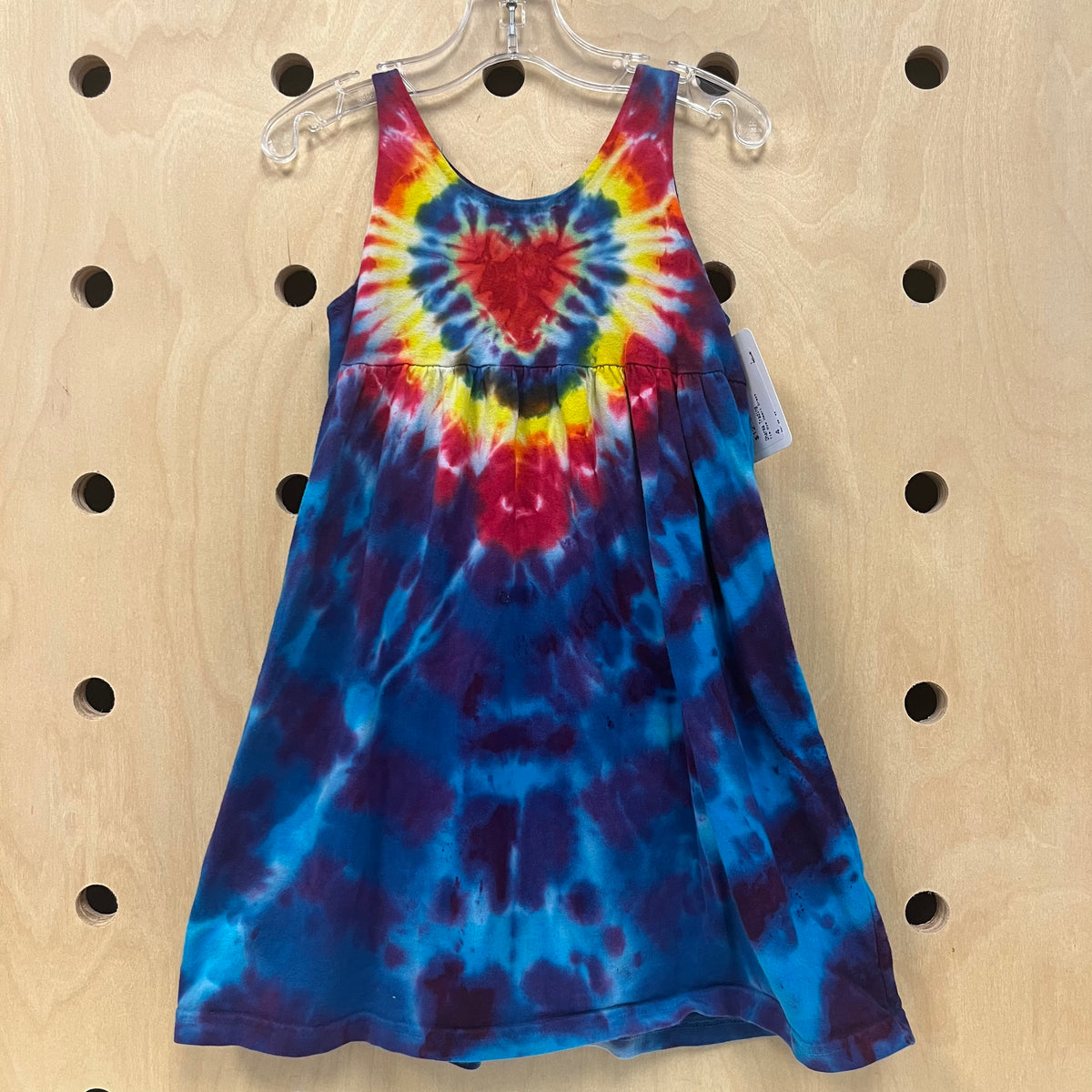 Tie Dye Heart Dress
